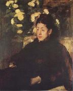 Edgar Degas Portrait oil